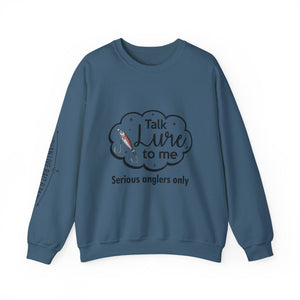 Fishing Enthusiast Crewneck Sweatshirt - "Talk Lure to Me" thumbnail 6