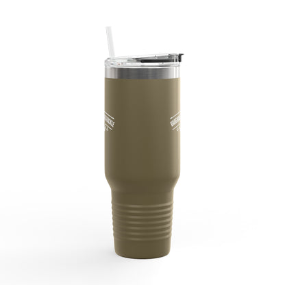 Fishing Logo 40oz Insulated Travel Mug with Handle