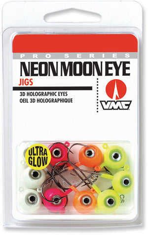 VMC NME Glow Neon Moon Eye Jig Kits thumbnail 4