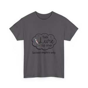 Angler's Humor Unisex Heavy Cotton Tee - "Talk Lure to Me" thumbnail 7
