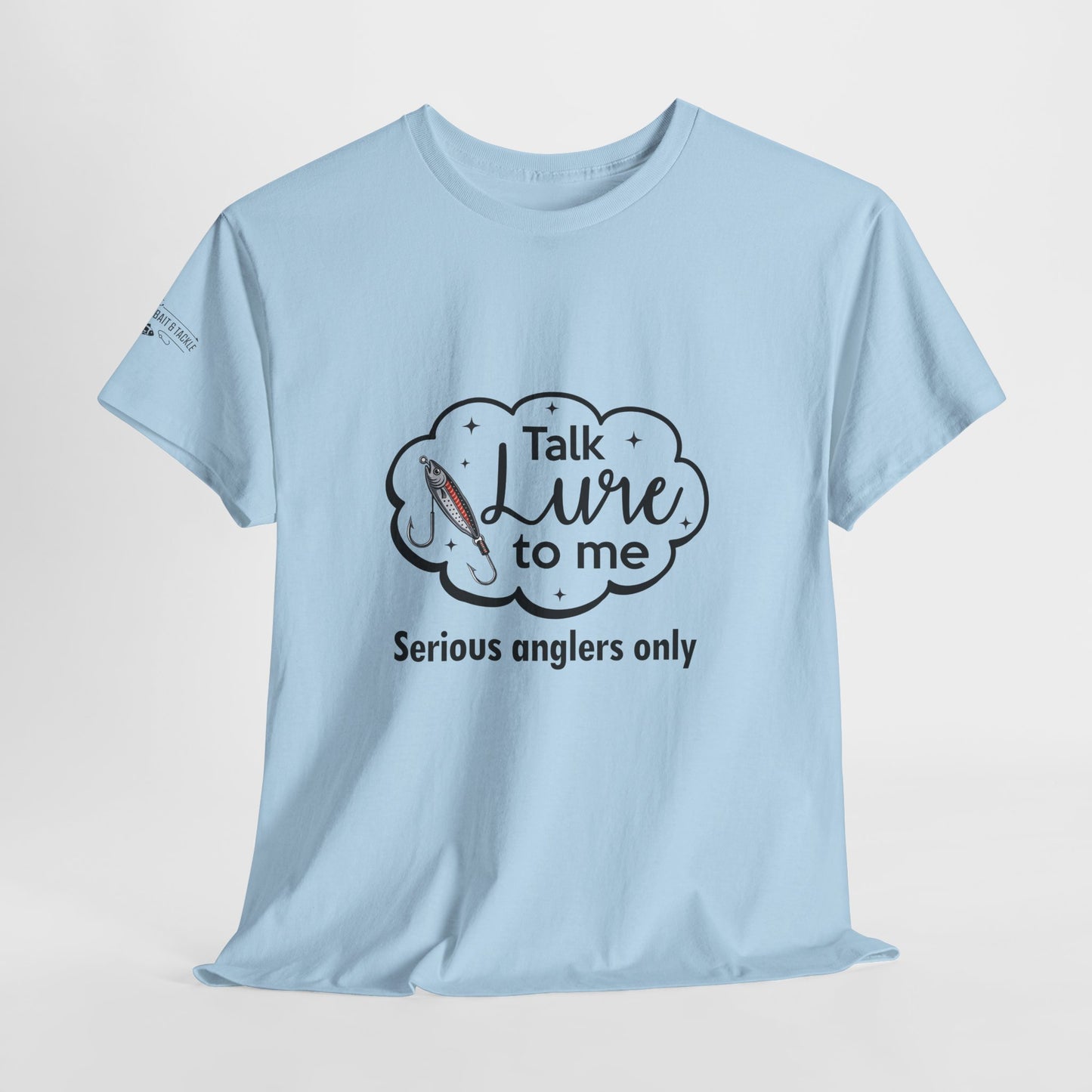 Angler's Humor Unisex Heavy Cotton Tee - "Talk Lure to Me"