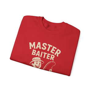 Master Baiter Crewneck Sweatshirt - Perfect Gift for Fishing Enthusiasts thumbnail 23
