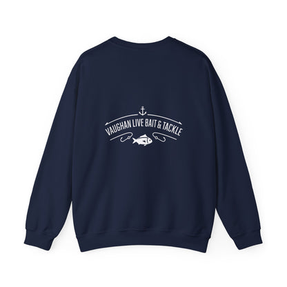 Fishing Crewneck Sweatshirt - "Worms, Weights & Whiskey" Weekend Essentials