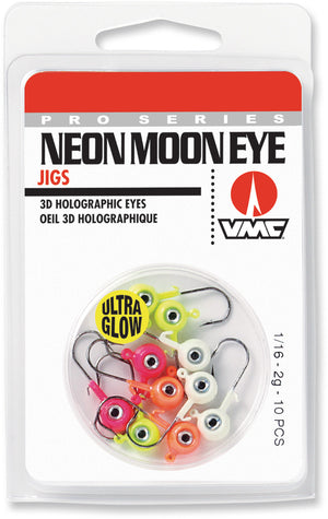 VMC NME Glow Neon Moon Eye Jig Kits thumbnail 3