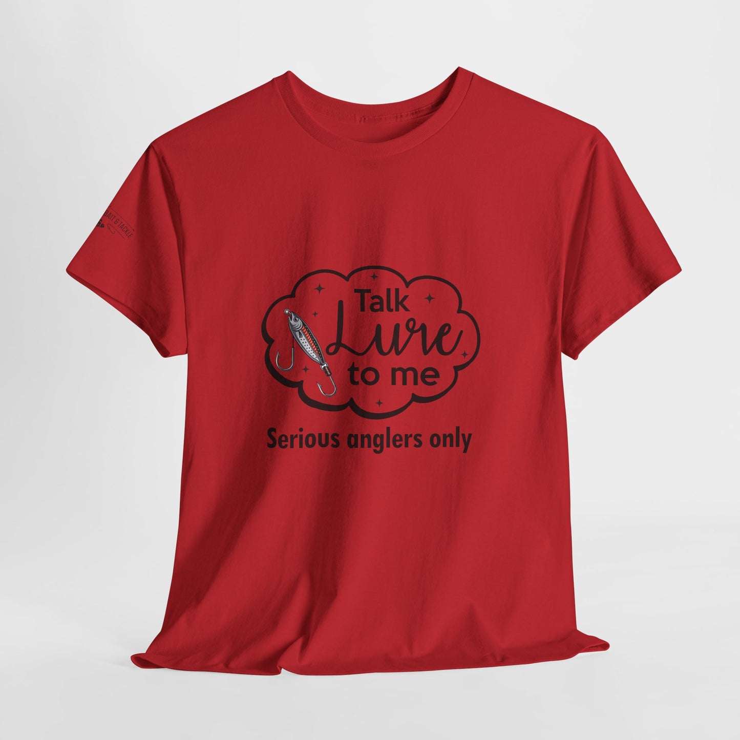 Angler's Humor Unisex Heavy Cotton Tee - "Talk Lure to Me"