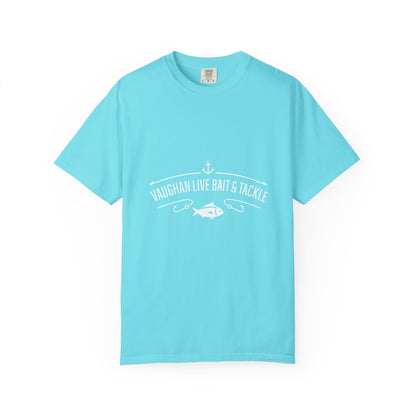 Vaughan Live Bait & Tackle Tee — Vintage Fishing T-Shirt