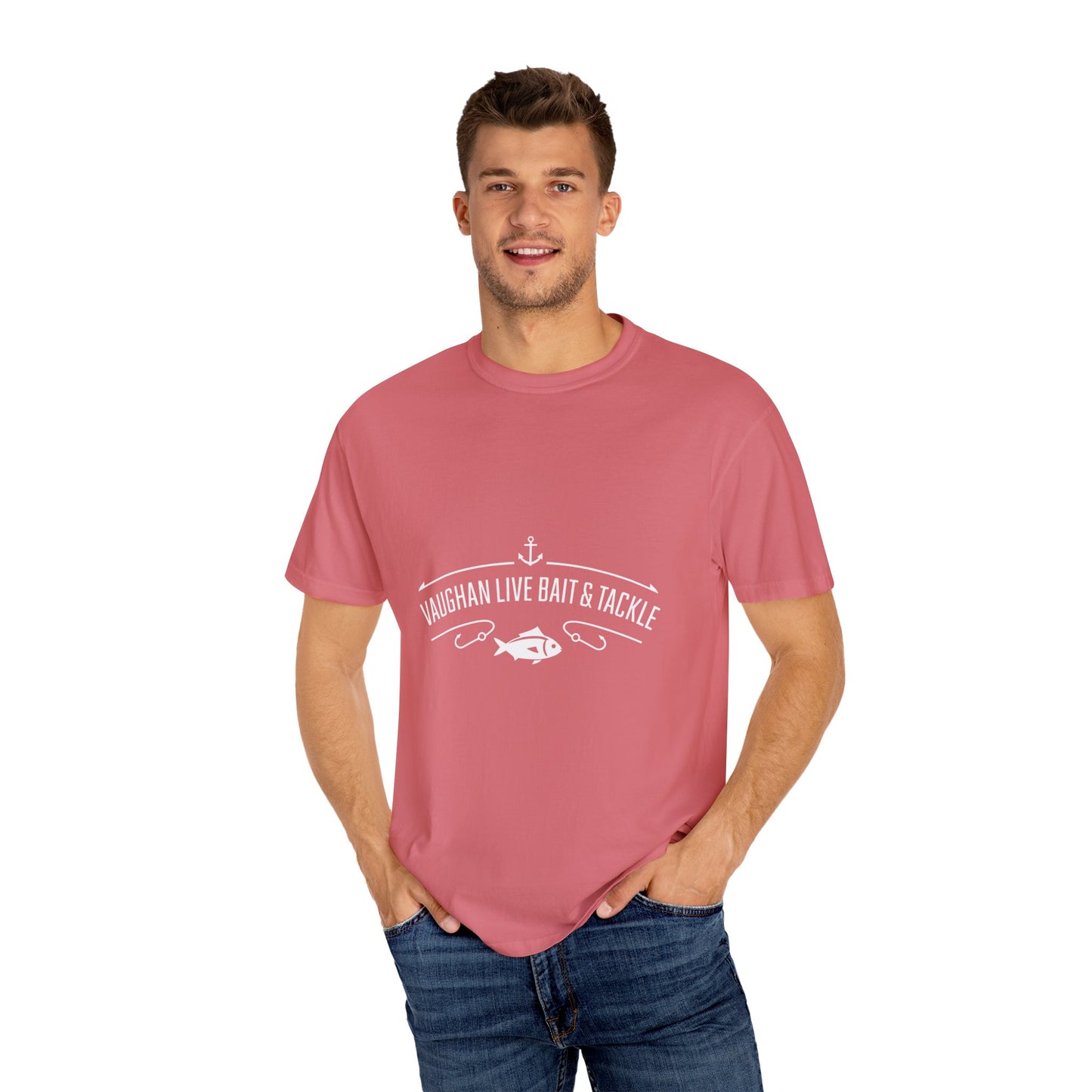 Vaughan Live Bait & Tackle Tee — Vintage Fishing T-Shirt