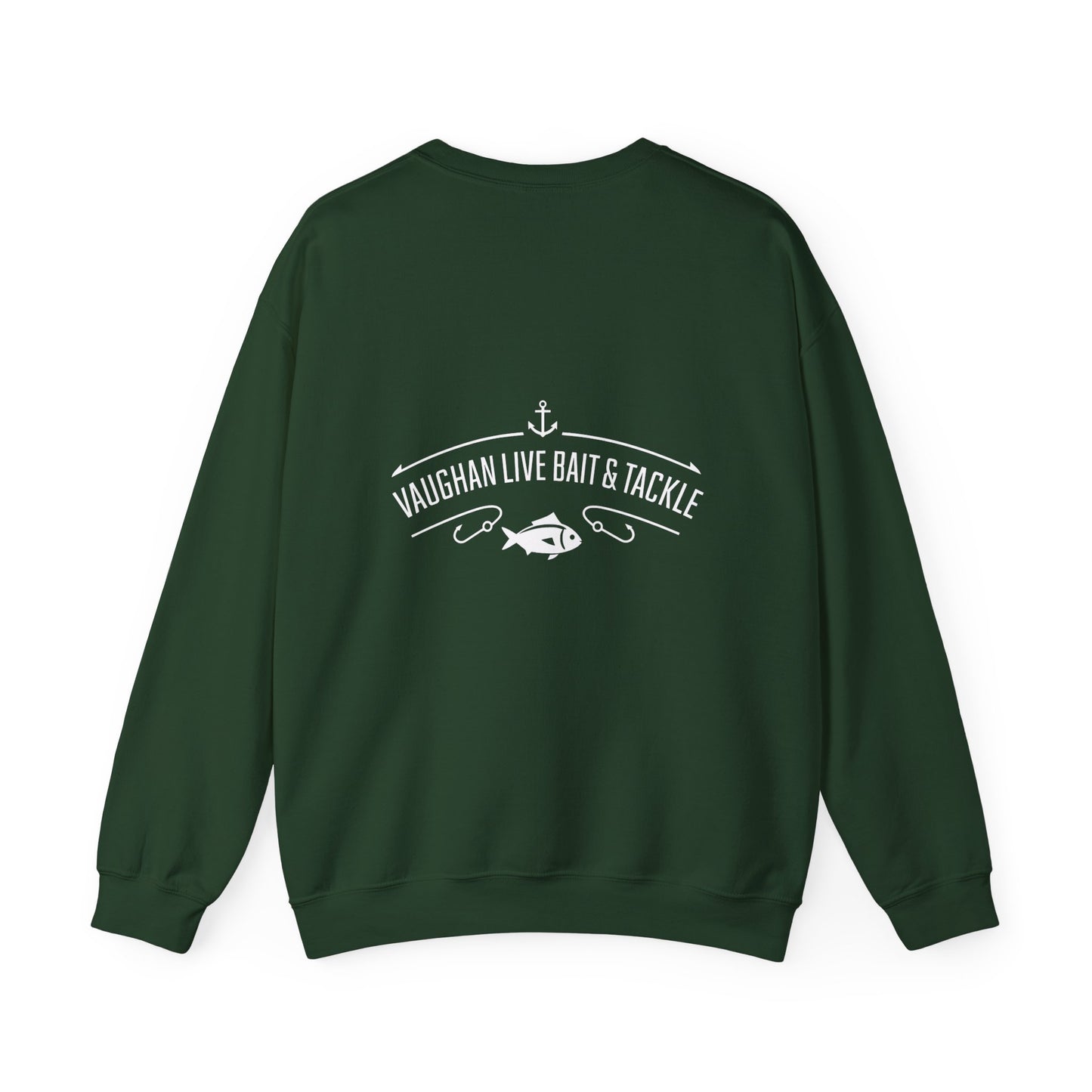 Fishing Sweatshirt — "Reel Girls Fish: Tougher Than the Boys" Crewneck for Women Anglers