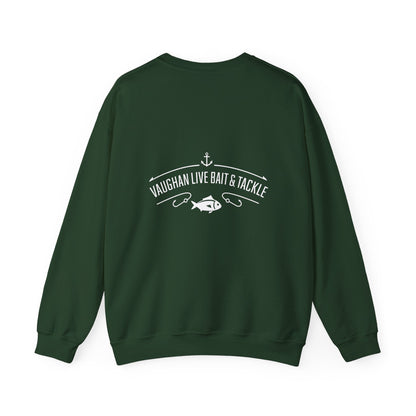 Fishing Sweatshirt — "Reel Girls Fish: Tougher Than the Boys" Crewneck for Women Anglers