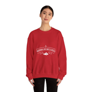 Bait & Tackle Crewneck Sweatshirt — "Vaughan Live Bait & Tackle" Fishing Pullover thumbnail 64