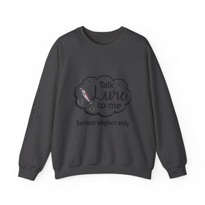 Fishing Enthusiast Crewneck Sweatshirt - "Talk Lure to Me" thumbnail 5