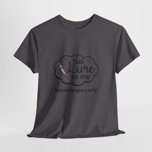 Angler's Humor Unisex Heavy Cotton Tee - "Talk Lure to Me" thumbnail 24