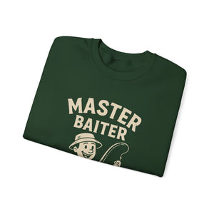 Master Baiter Crewneck Sweatshirt - Perfect Gift for Fishing Enthusiasts thumbnail 14
