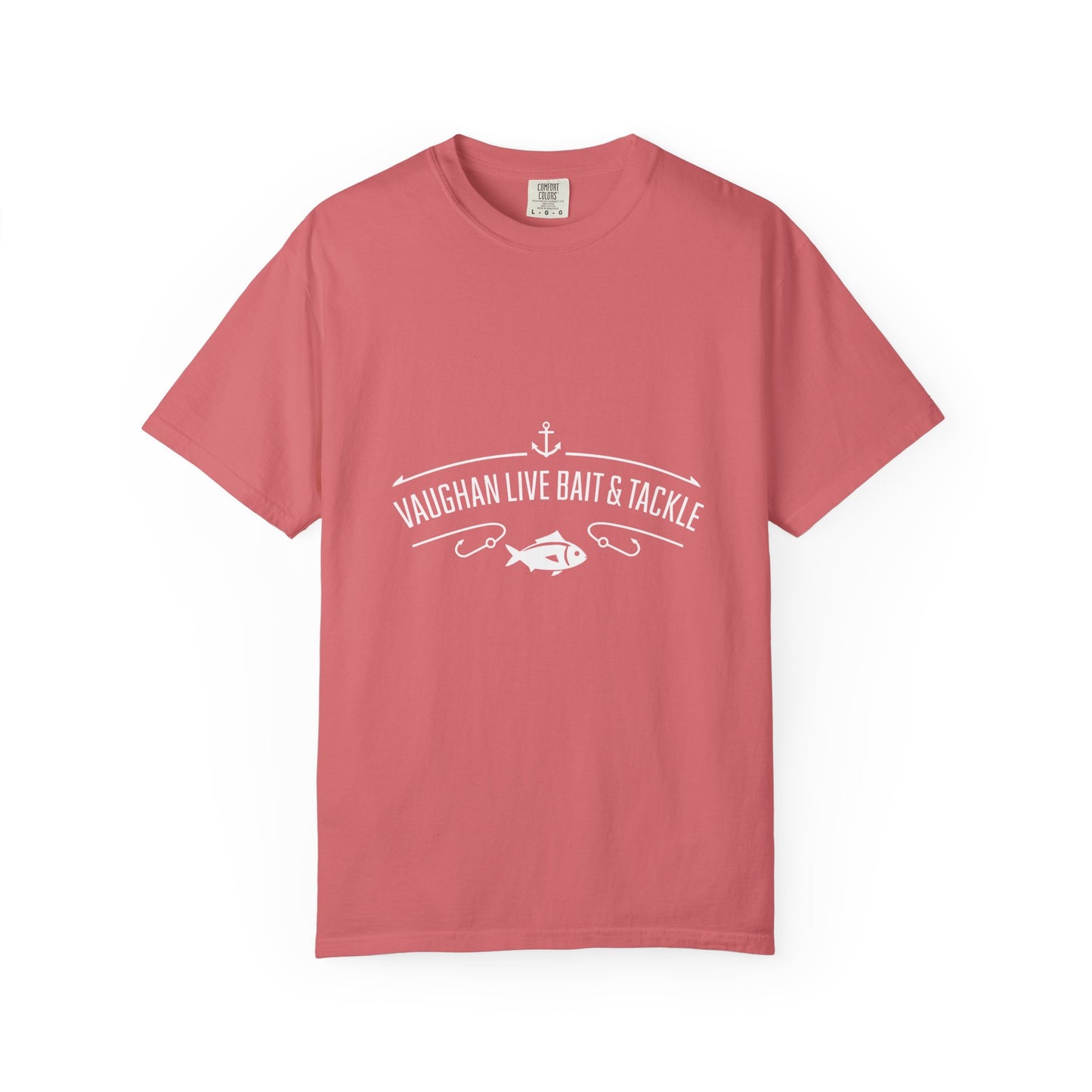 Vaughan Live Bait & Tackle Tee — Vintage Fishing T-Shirt