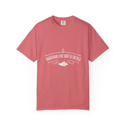 Vaughan Live Bait & Tackle Tee — Vintage Fishing T-Shirt