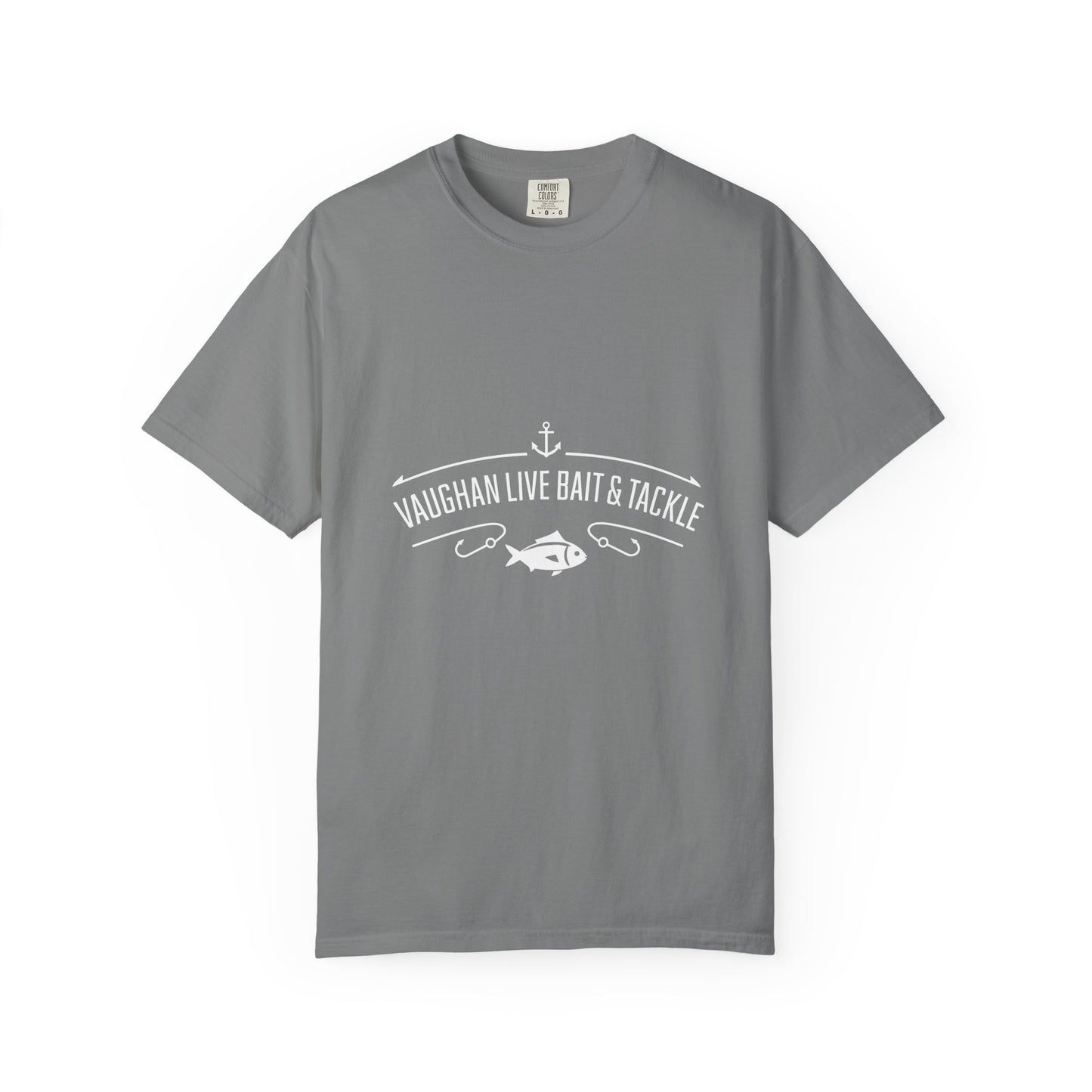 Vaughan Live Bait & Tackle Tee — Vintage Fishing T-Shirt