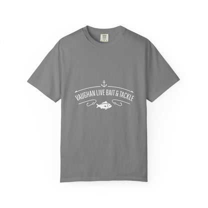 Vaughan Live Bait & Tackle Tee — Vintage Fishing T-Shirt