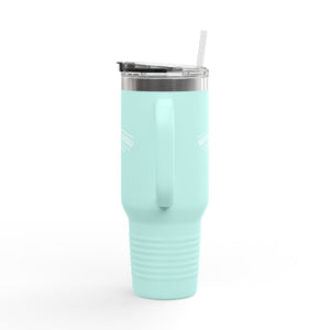 Fishing Logo 40oz Insulated Travel Mug with Handle thumbnail 17