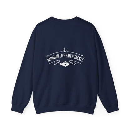 Fishing Sweatshirt — "Reel Girls Fish: Tougher Than the Boys" Crewneck for Women Anglers