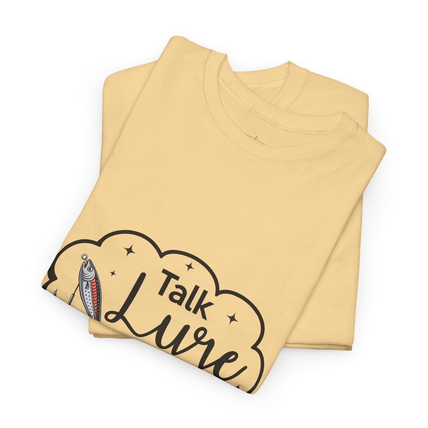 Angler's Humor Unisex Heavy Cotton Tee - "Talk Lure to Me"