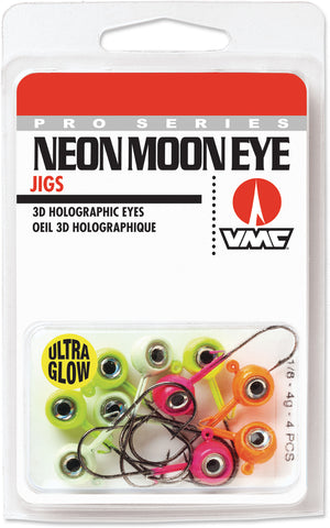 VMC NME Glow Neon Moon Eye Jig Kits thumbnail 2