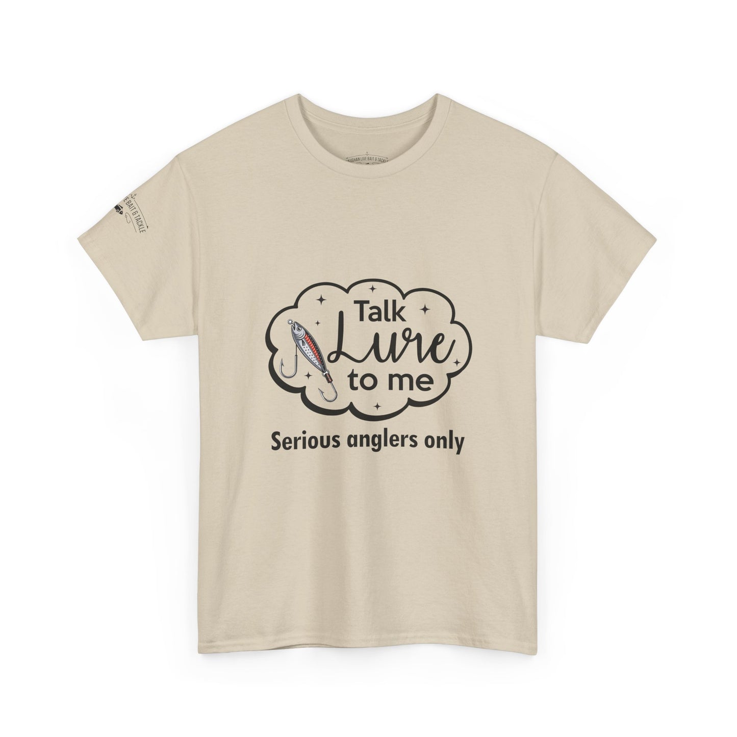 Angler's Humor Unisex Heavy Cotton Tee - "Talk Lure to Me"