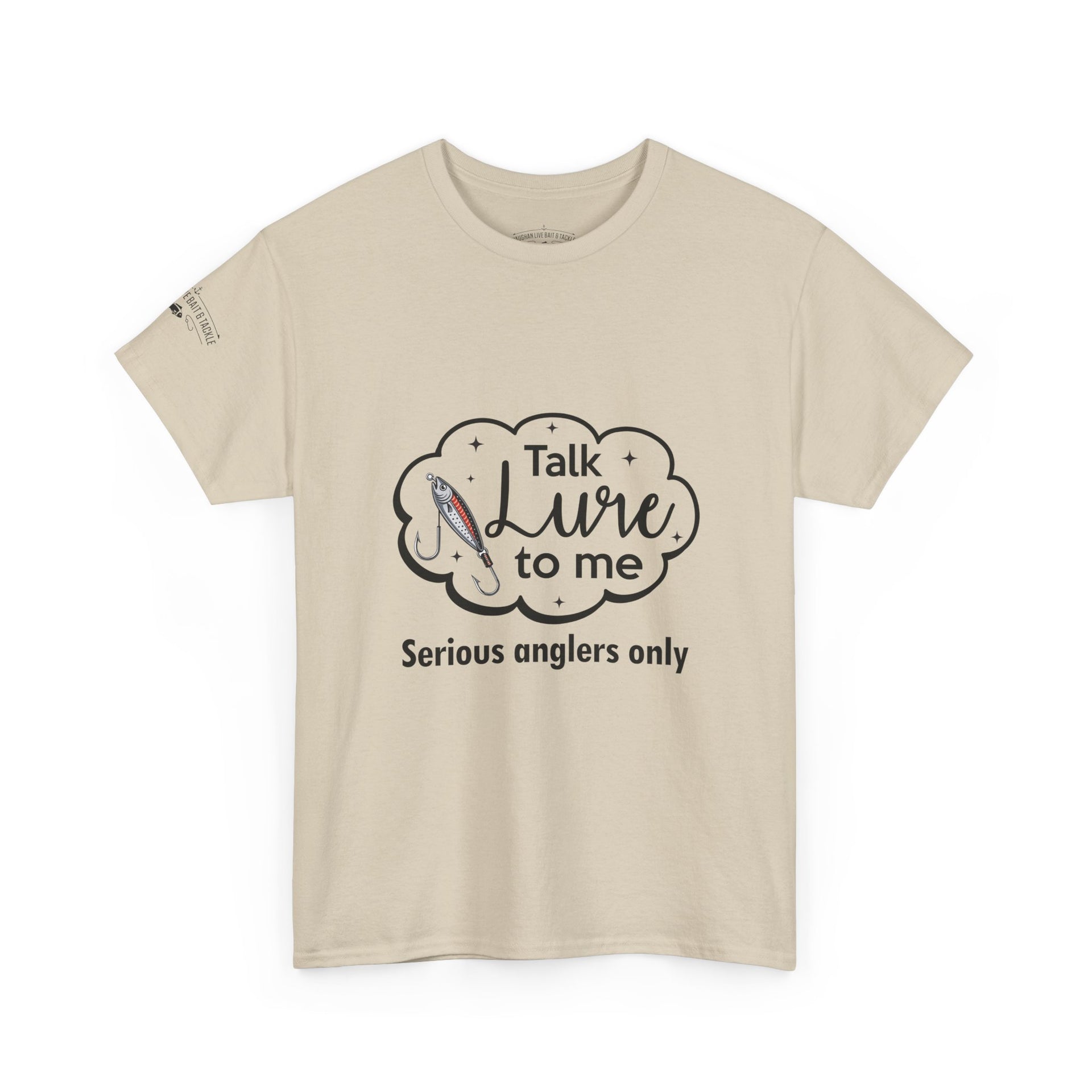 Angler's Humor Unisex Heavy Cotton Tee - "Talk Lure to Me"