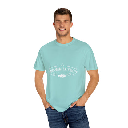 Vaughan Live Bait & Tackle Tee — Vintage Fishing T-Shirt
