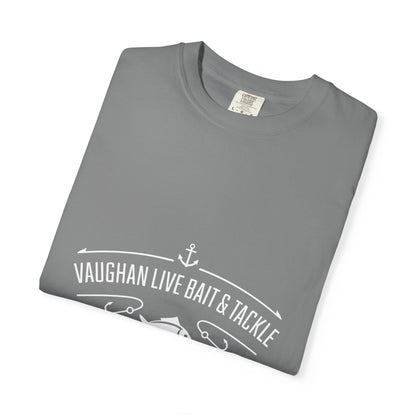 Vaughan Live Bait & Tackle Tee — Vintage Fishing T-Shirt