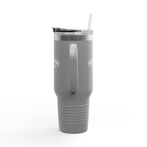 Fishing Logo 40oz Insulated Travel Mug with Handle thumbnail 14