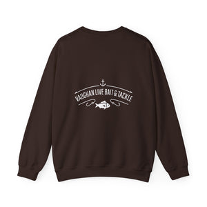 Fishing Crewneck Sweatshirt — “Weekend Forecast: 100% Chance of Fishing” Graphic thumbnail 11