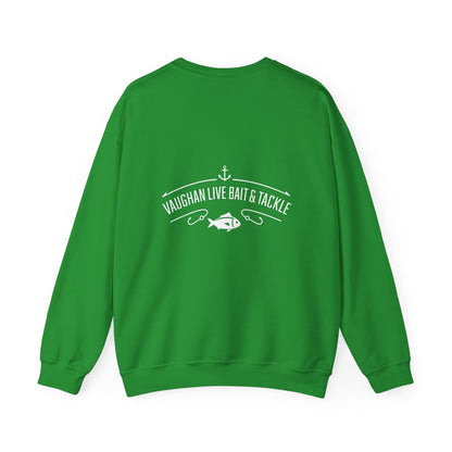 Fishing Sweatshirt — "Reel Girls Fish: Tougher Than the Boys" Crewneck for Women Anglers