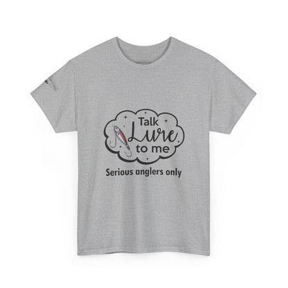 Angler's Humor Unisex Heavy Cotton Tee - "Talk Lure to Me"