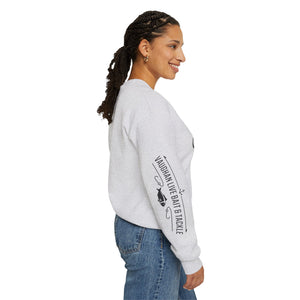Fishing Enthusiast Crewneck Sweatshirt - "Talk Lure to Me" thumbnail 11
