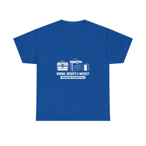 Fishing Weekend Essentials Tee - Worms, Weights & Whiskey thumbnail 7