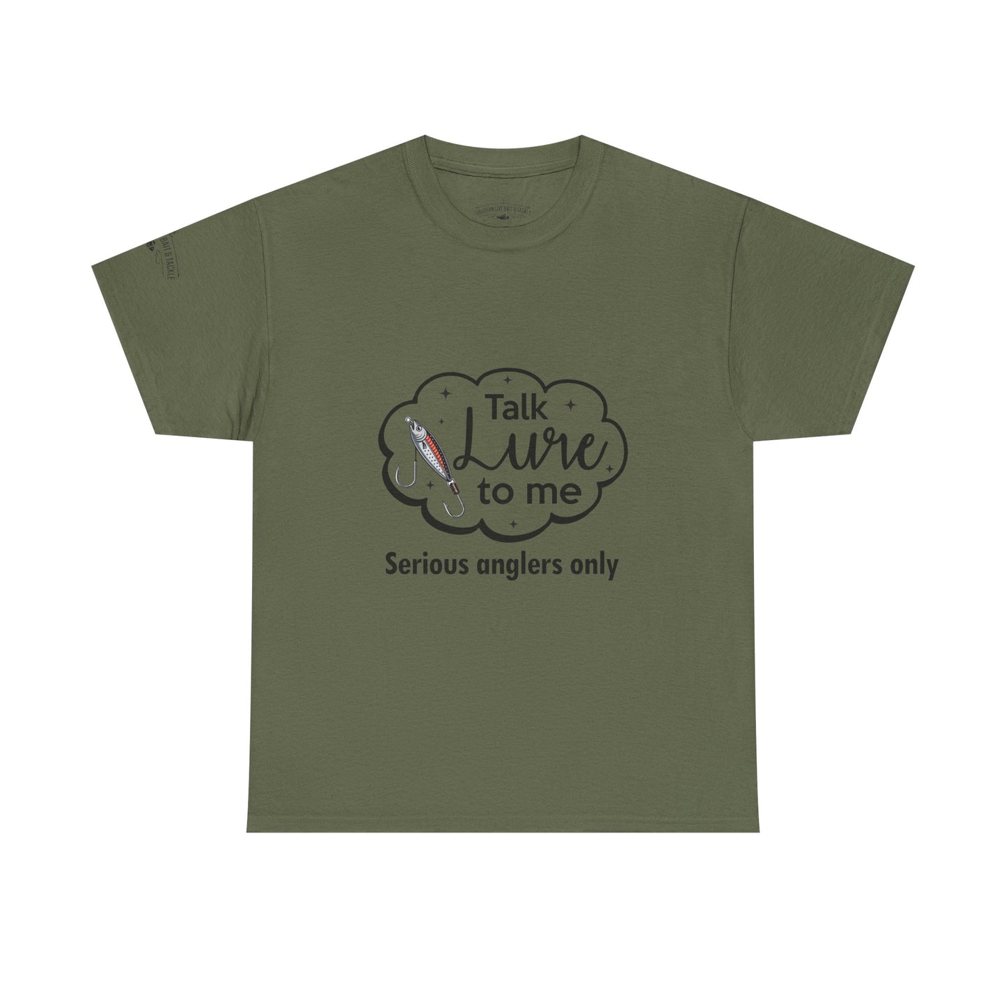 Angler's Humor Unisex Heavy Cotton Tee - "Talk Lure to Me"