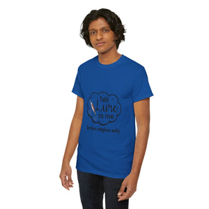 Angler's Humor Unisex Heavy Cotton Tee - "Talk Lure to Me" thumbnail 27