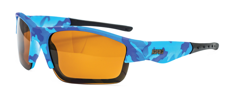Boys Polarized Fishing Glasses - Blue Camo