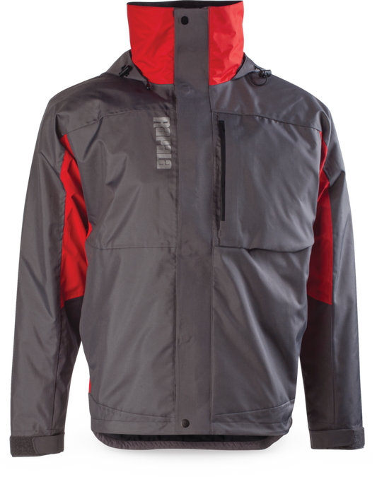 Rapala® Rain Jacket Grey Red