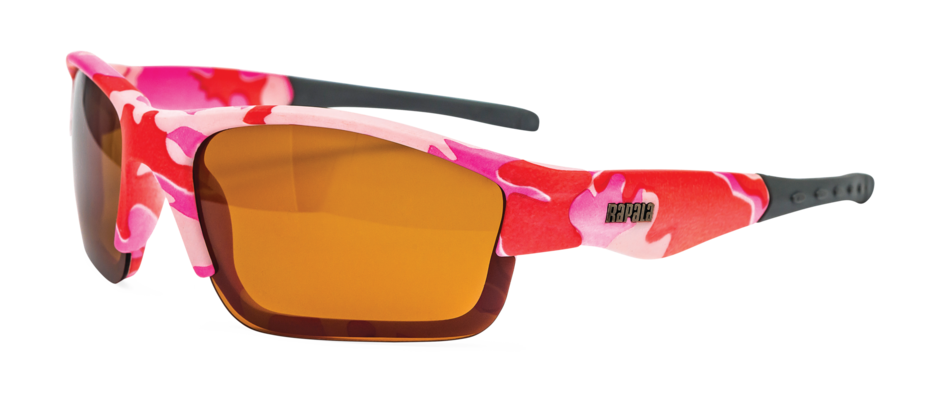 Girls Polarized Fishing Glasses - Pink Camo