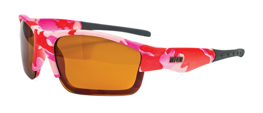 Girls Polarized Fishing Glasses - Pink Camo